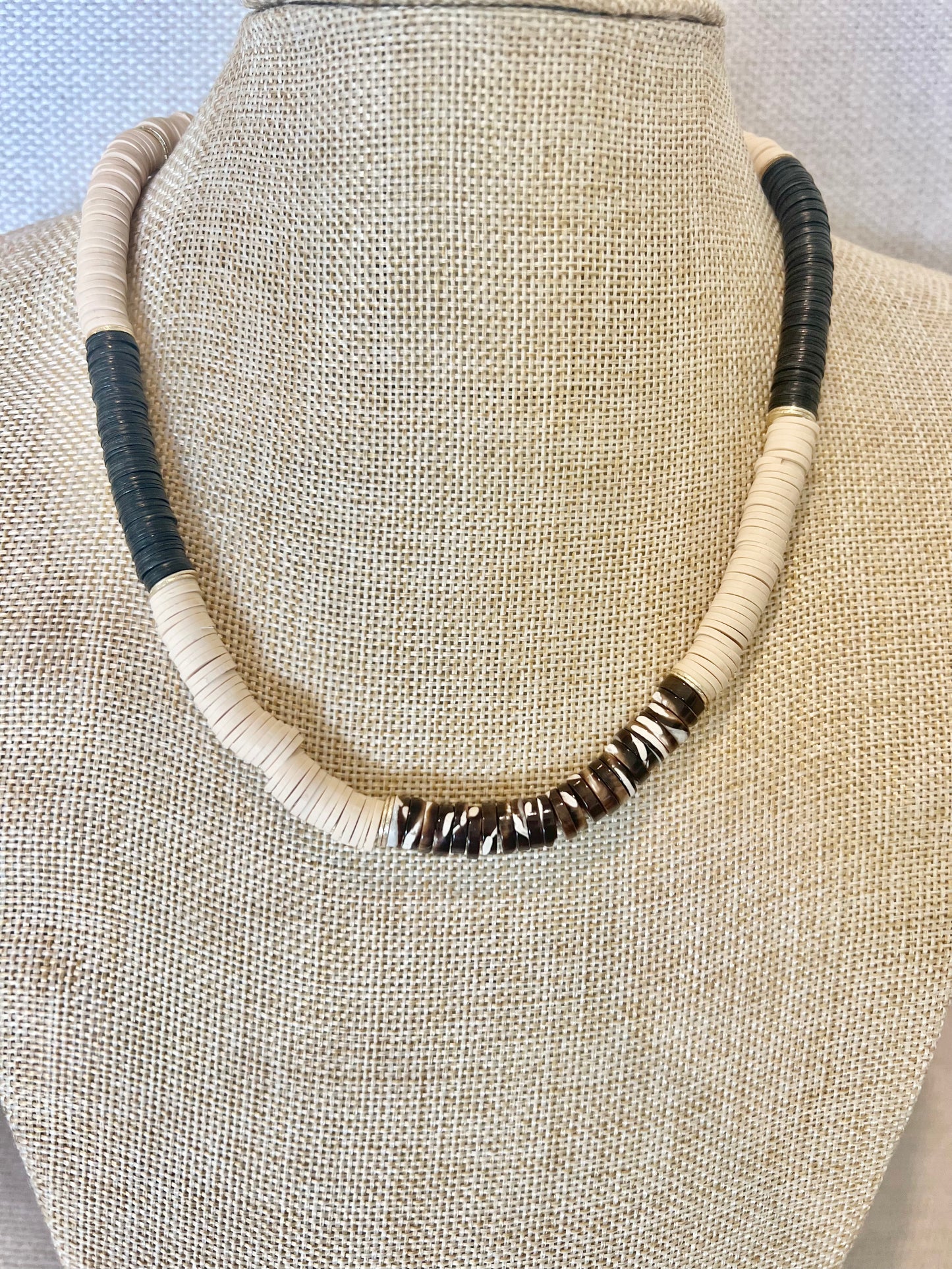 Vinyl Shell Necklace