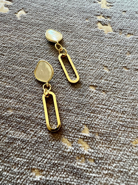 Mother Of Pearl Paperclip