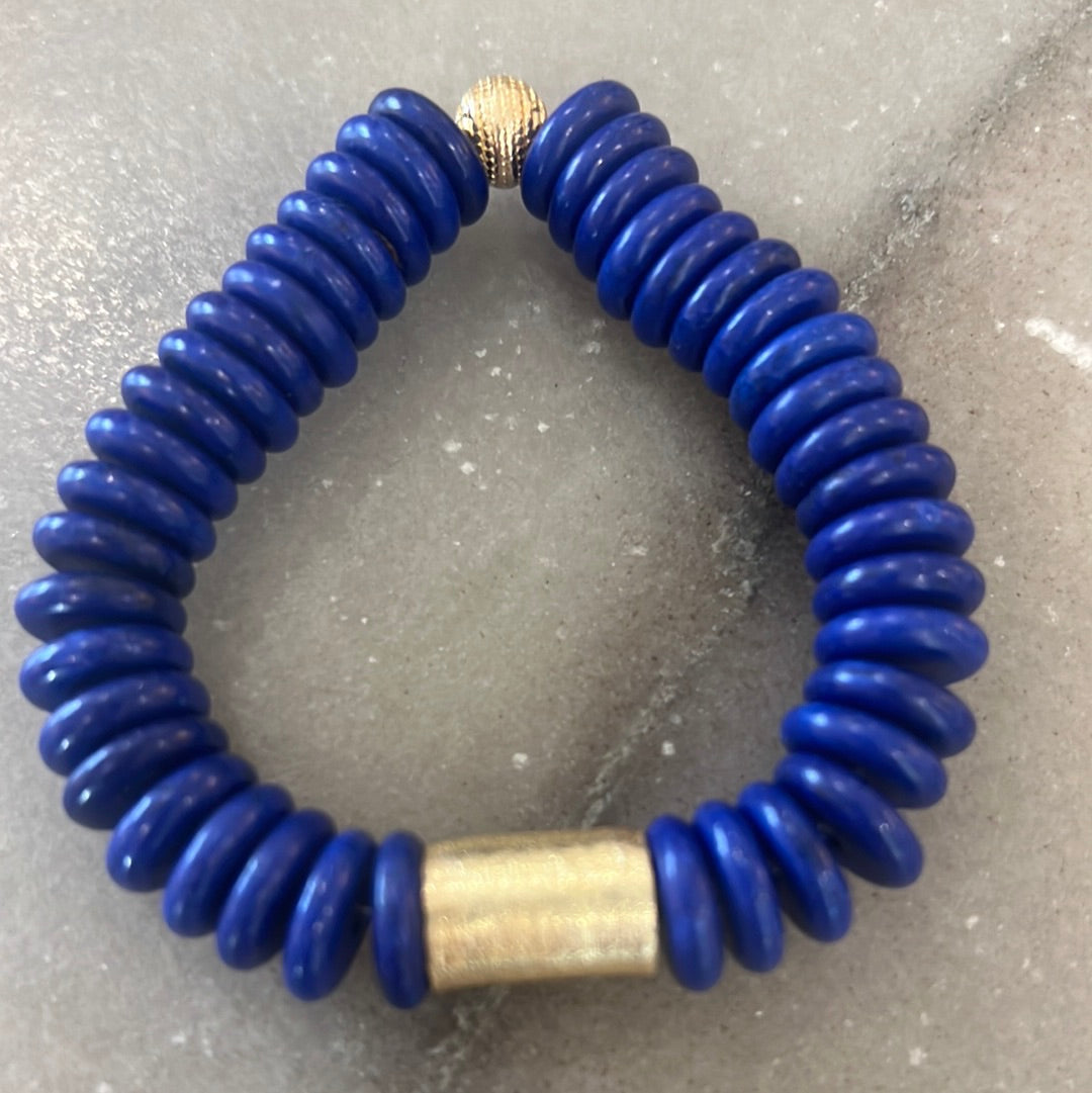 Magnesite Bead Bracelet