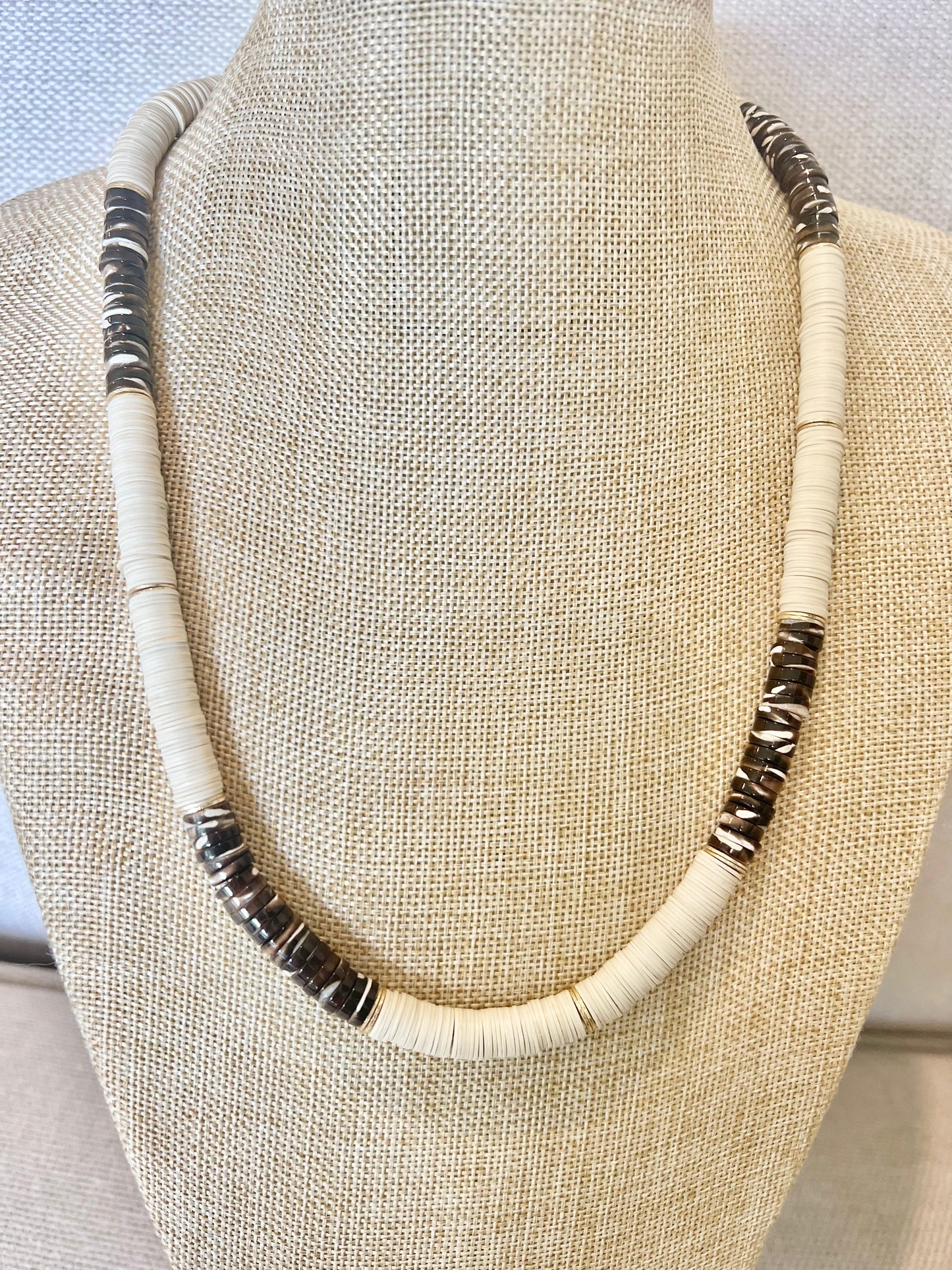 Vinyl Shell Necklace