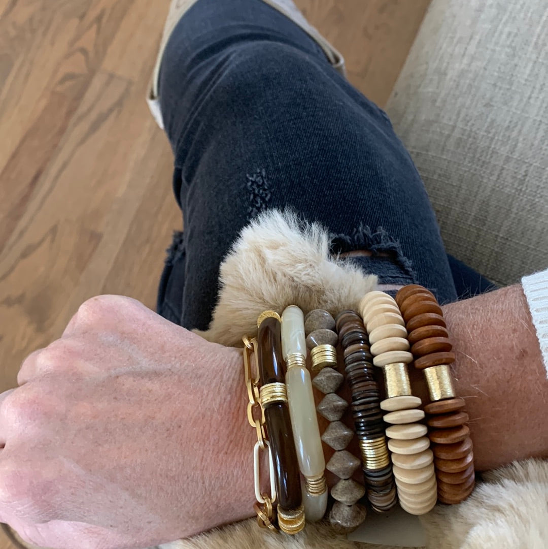 Cafe Au Lait Bracelet