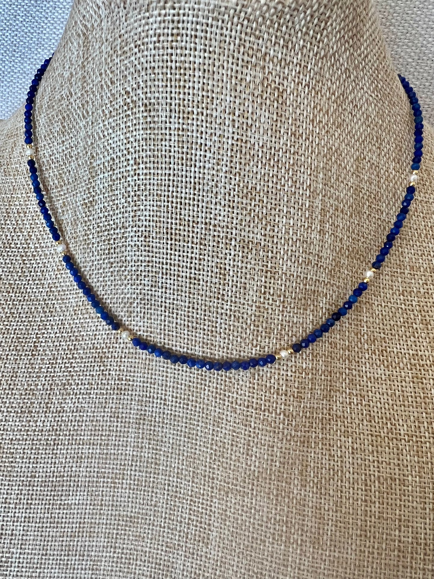 Baby Gemstone Bead Necklace