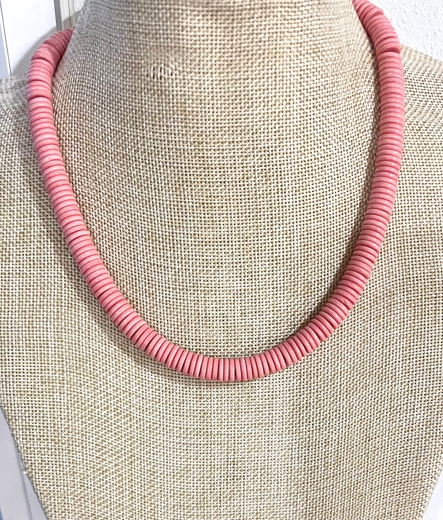 Pink Agate Necklace