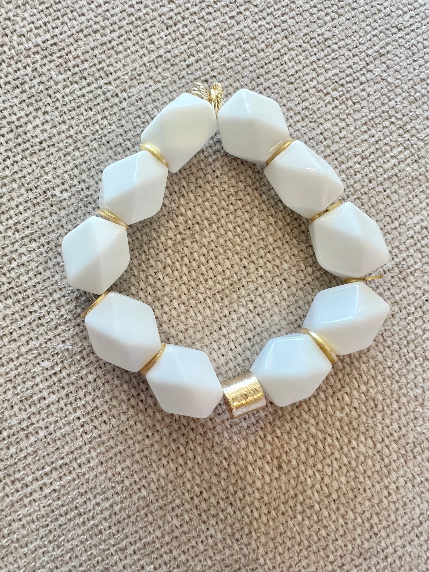 White Porcelain Bracelet